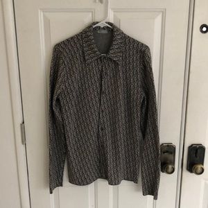 Dior Cotton Jacquard Oblique Motif Shirt
